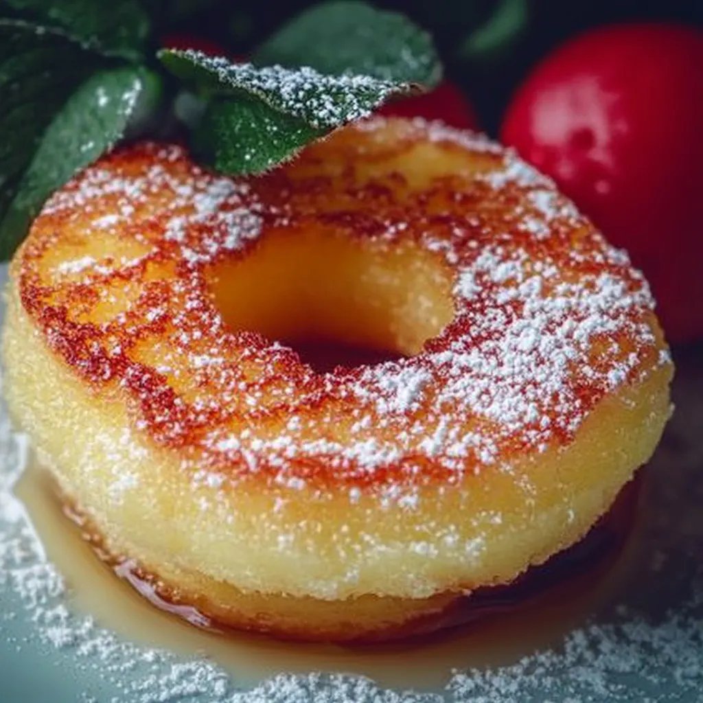 Gebackene Apfelringe