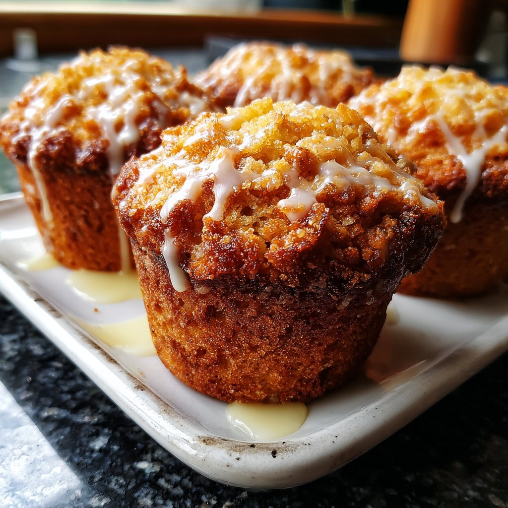 Muffins mit Zimtkruste