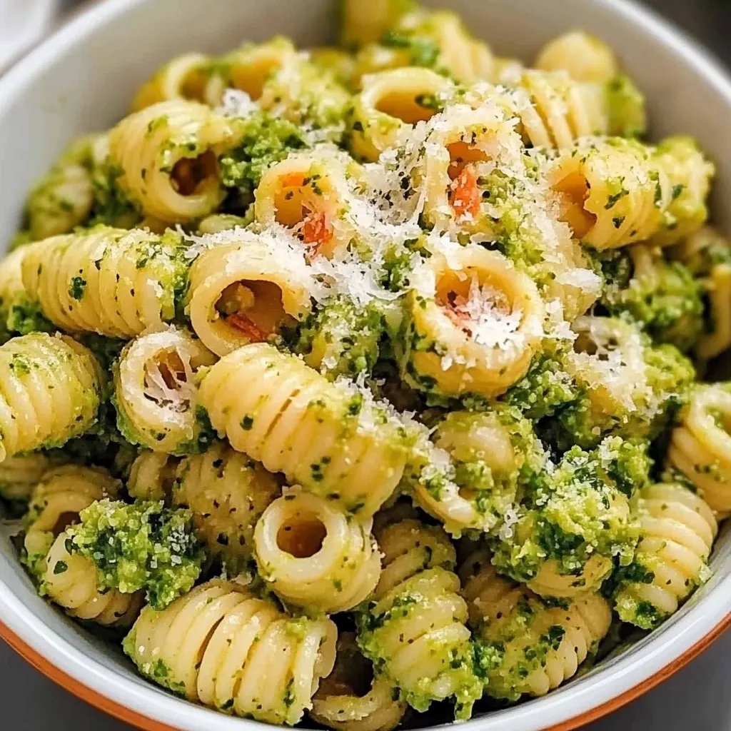 Einfache gesunde Brokkoli-Pasta