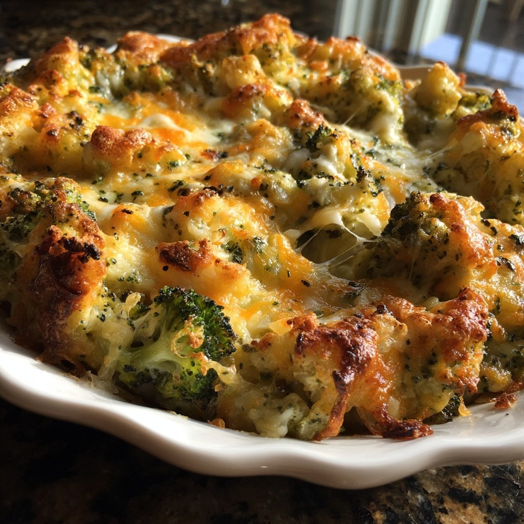 Brokkoli Auflauf Mit Käse