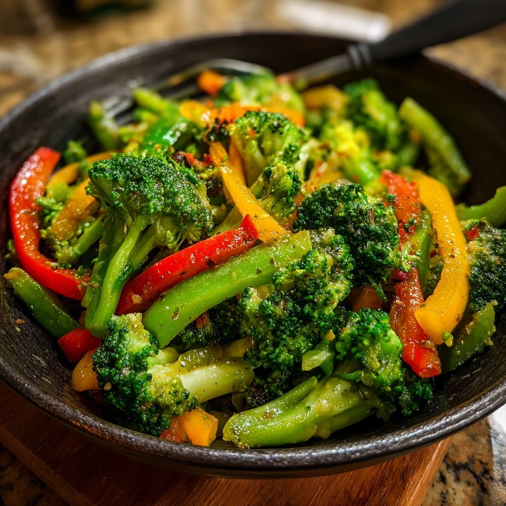 Brokkoli Pfanne Asiatisch