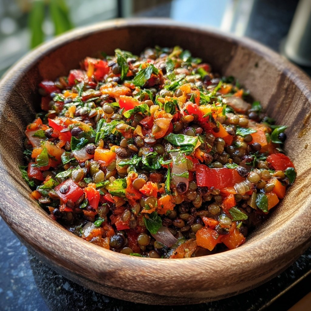 Salat Zum Grillen Mit Linsen