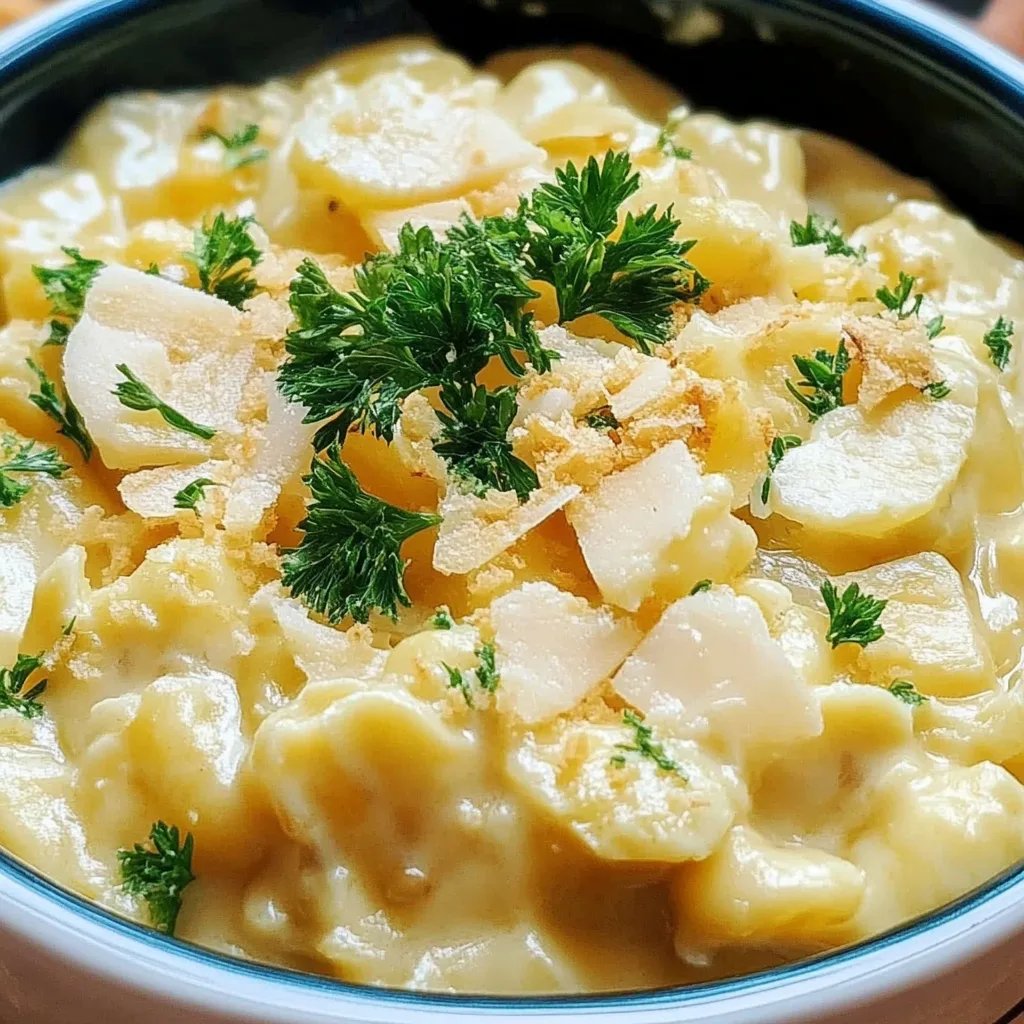 Omas Kartoffelsalat mit Brühe