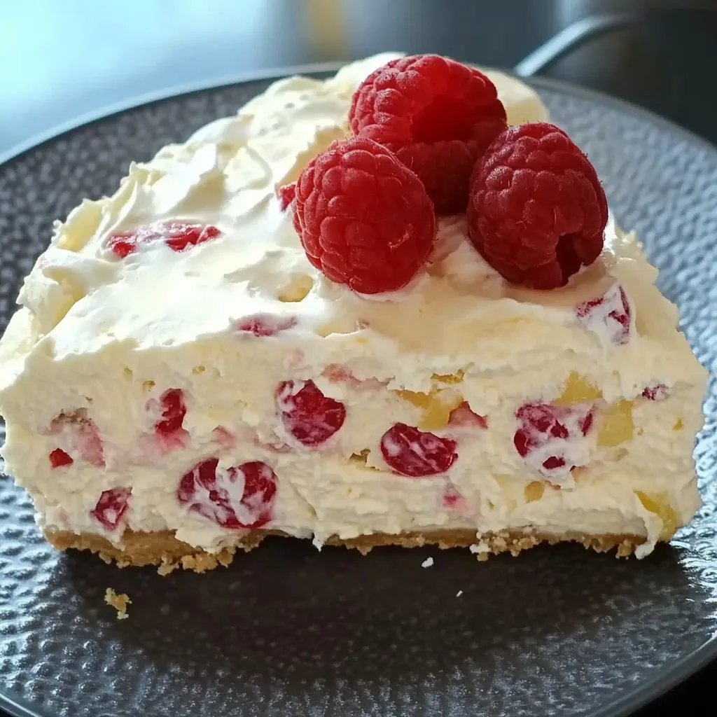 Himbeereis-Torte mit Frischkäse