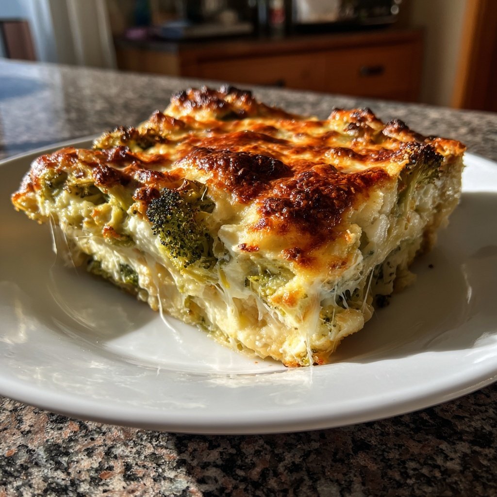 Brokkoli Auflauf Mit Frischkäse