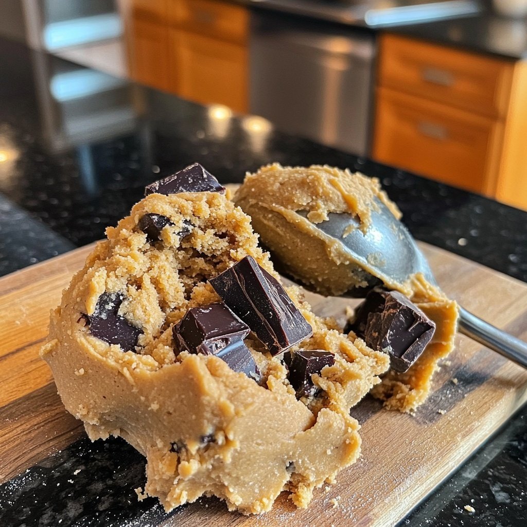 Cookie Dough ohne Zucker