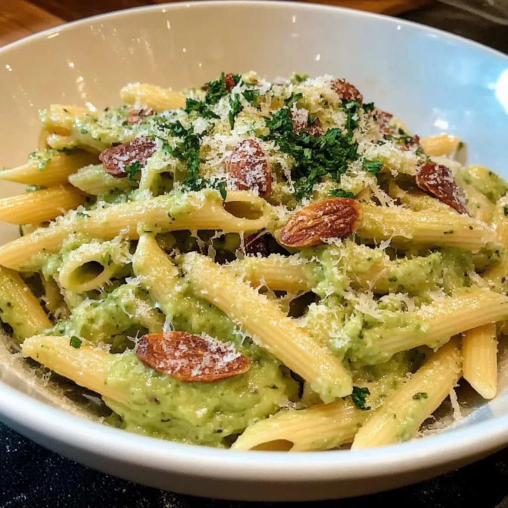 Cremige Avocado Pasta