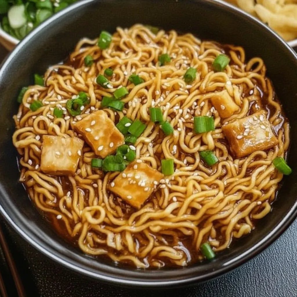 Pikante Ramen-Nudeln