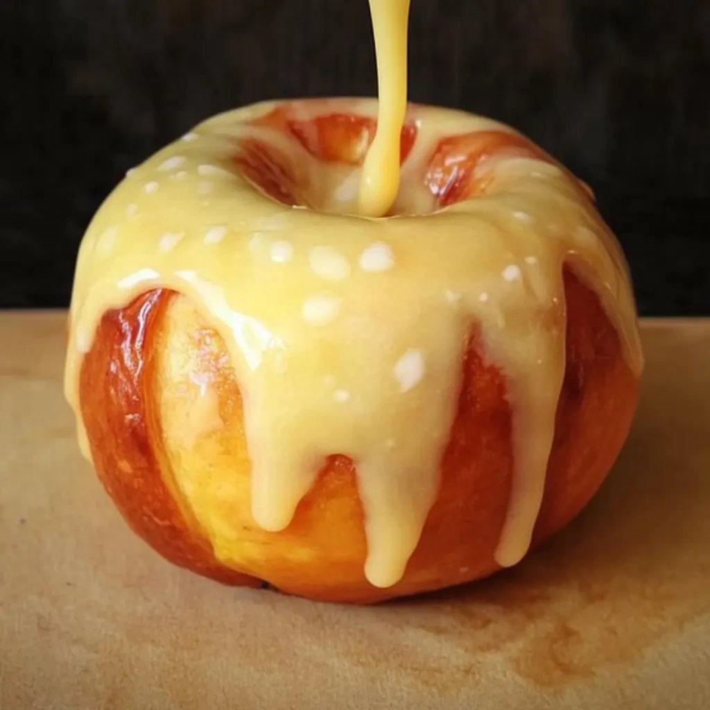 Bratapfel mit Marzipan Füllung 🍎